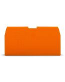 Конечная пластина Wago 870-944 к четырехконтактной клемме (оранжевая)