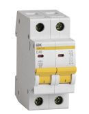 Автоматический выключатель IEK MVA20-2-040-D ВА47-29 2P 40A 4,5кА х-ка D