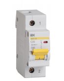 Автоматический выключатель IEK MVA40-1-020-C ВА47-100 1Р 20А 10кА х-ка C