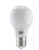 Матовая LED лампа IEK LLF-A60-11-230-40-E27-FR A60 (груша) 11Вт 230В 4000К E27 серия 360°