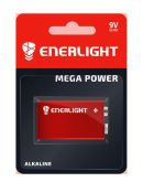 Батарейка Enerlight Mega Power 6LR61 6F22 1шт (90220101)