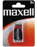 Солевая батарейка Maxell 724020.04 9V/F22 крона 1шт в блистере