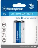 Литиевая батарейка Westinghouse CR9V-BP1 Lithium CR9V 1шт в блистере
