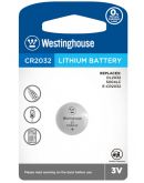 Литиевая батарейка Westinghouse CR2032-BP1 Lithium таблетка CR2032 1шт в блистере