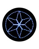 Уличная LED гирлянда Delux EN MOTIF Star (90012983) 60х60см 13 мигающих диодов IP44 (белый свет)