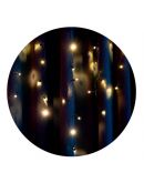 Уличная LED гирлянда Starlight (000057264) 2x0,7м 75 мигающих диодов IP44 (теплый белый свет) черный шнур