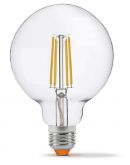Диммируемая филаментная лампа Videx Filament G95FD E27 7Вт 4100K (VL-G95FD-07274)