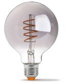 Диммируемая филаментная лампа Videx Filament G95FGD E27 4Вт 2100K (VL-G95FGD-04272) графит