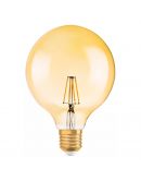 Светодиодная лампа Osram 1906 LED Glode G125 6,5W/825 230V FIL Gold E27 4х1 (4058075809406)