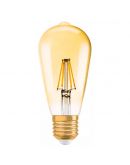 Светодиодная лампа Osram 1906 LEDison D 6,5W/824 230V FIL Gold E27 (4052899972360)