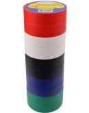 Набор изолент №1 Аско-Укрем 0,13x19мм/20м 10шт 2 черные+2 синие+2 красные+2 зеленые+2 белые (A0150020019)