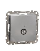 Кінцева TV-розетка 4 дБ Schneider Electric Sedna Design & Elements алюміній SDD113471