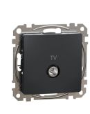 Конечная TV-розетка 4 дБ Schneider Electric Sedna Design & Elements черная SDD114471