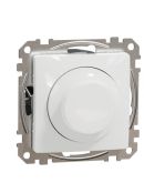 Поворотный светорегулятор Schneider Electric Sedna Design & Elements RC 3-370 Вт белый SDD111501