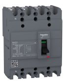 Автоматический выключатель Schneider Electric EASYPACT EZC100H 4P 30кА 80А