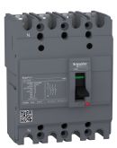 Автоматический выключатель Schneider Electric EASYPACT EZC100N 4P 15кА 80А