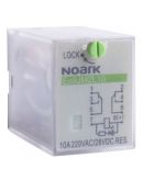 Электромеханическое реле NOARK Ex9JM2L10 10А 24В DC 2 контакта (110292)