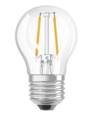 Лампа светодиодная Osram LED CL P40 DIM 5Вт/827 FIL E27 10х1