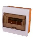 Встроенный пластиковый корпус E.Next e.plbox.stand.w.08k 8-модульный (s029101)