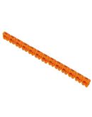 Оранжевые кабельные маркеры IEK UMK06-02-3 МКН-«3» 6мм² (1000шт/упак)