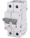 Автоматичний вимикач ETI 1903232 ETIMAT P10 DC 2p C 25A (10kA)