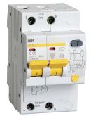 Дифференциальный автоматический выключатель IEK АД12 1Р+N, 50А, 300мА