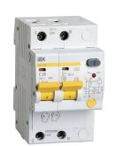 Дифференциальный автоматический выключатель IEK АД12М 1Р+N, С25, 30мА