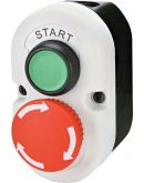 Двухмодульный кнопочный пост ETI 004771443 ESE2-V5 «START/STOP» тип с отключением поворотом