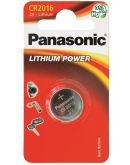 Батарейка Panasonic CR 2016 BLI 1 Lithium CR-2016EL/1B (1 шт)