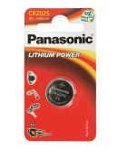 Батарейка Panasonic CR 2025 BLI 1 Lithium CR-2025EL/1B (1 шт)