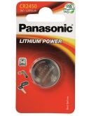 Батарейка Panasonic CR 2450 BLI 1 Lithium CR-2450EL/1B (1 шт)
