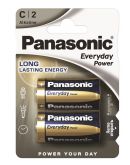 Батарейка Panasonic Everyday Power C BLI 2 Alkaline LR14REE/2BR (2 шт)