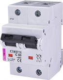 Автоматический выключатель ETI 002133732 ETIMAT 10 2р C 100А (20 kA)