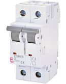 Автоматический выключатель ETI 002163507 ETIMAT 6 2p D 1.6A (6kA)