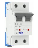 Двухполюсный автомат SEZ 62 B 1А 2P (PR62B1А)