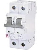 Автоматический выключатель ETI 002142504 ETIMAT 6 1p+N C 1 А (6kA)