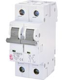Автоматичний вимикач ETI 002142514 ETIMAT 6 1p+N C 10А (6 kA)