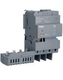 Блок защитного отключения Hager HBA128H для автоматических выключателей Х160: 3P+N 125A утечка тока 300мА