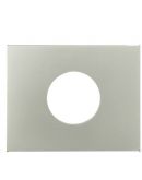 Накладка для нажимной кнопки/светового сигнала Е10 Berker K.5 11657004 (нержавеющая сталь)