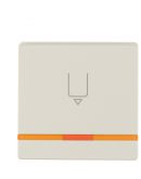 Накладка карточного выключателя Berker Q.x 16406082 с линзой (белый)