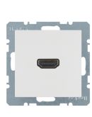 Розетка HDMI, полярная белизна Berker S.1