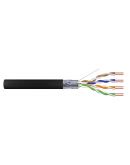 Наружный LAN кабель (витая пара) DIGITUS SCS DK-1521-V-305-OD cat 5e F-UTP AWG 24/1 (черный) 305м