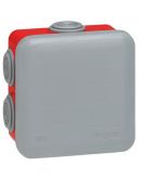 Распределительная коробка Legrand 92025 (105х105х55) IP55 красная