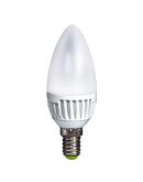 Лампа светодиодная e.save.LED.C37M.E14.4.2700 4Вт E-Next 2700К свеча, Е14