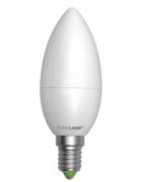 Лампа светодиодная CL 6Вт Eurolamp 4000К ЕКО серия «D» свеча, E14