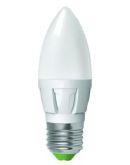 Лампочка светодиодная TURBO Candle 6Вт Eurolamp 3000К свеча, E27