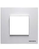 Одномісна рамка ABB Zenit N2271 BL (біла)