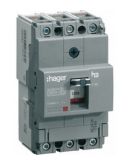 Автомат выключатель Hager x160, In=125А, 3п, 25kA