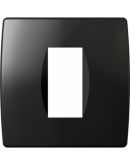 Рамка 1М черная OS10NB-U, TEM