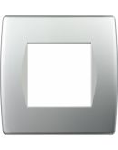 Рамка 2М срібло OS20ES-U, ТЕМ